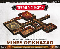 TENFOLD DUNGEON TERRAIN SET - MINES OF KHAZAD (Special Order)