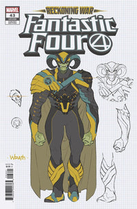 FANTASTIC FOUR #43 SILVA CONCEPT ART VARIANT (Special Order)