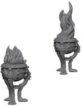 WIZKIDS UNPAINTED MINIS WV4 BRAZIERS (Special Order)