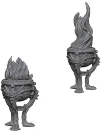 WIZKIDS UNPAINTED MINIS WV4 BRAZIERS (Special Order)