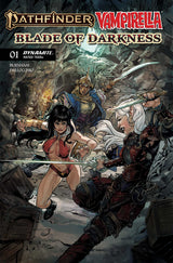 PATHFINDER / VAMPIRELLA: BLADE OF DARKNESS #1 CVR A STEVEN CUMMINGS (Special Order)