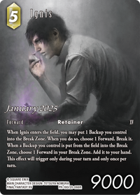 FINAL FANTASY TCG OP PACK JANUARY 2025 IGNIS (Special Order)