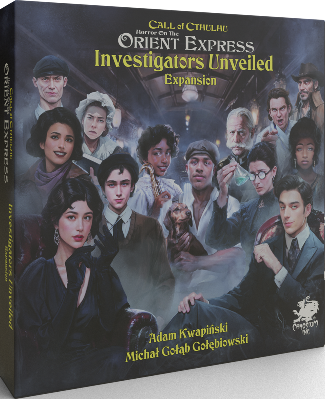 HORROR ON THE ORIENT EXPRESS: THE BOARD GAME INVESTIGATORS UNVEILED EXPANSION (Pre-Order)