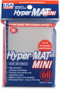 KMC MINI HYPER MATTE CLEAR 60CT (Special Order)