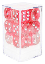 SD D6 DICE SET HEARTS 16MM 12CT (Special Order)