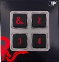 UP DICE HEAVY METAL DND D6 4CT (Special Order)