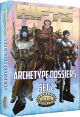 RIFTS FOR SAVAGE WORLDS ARCHETYPE DOSSIERS BOX 2 (Special Order)