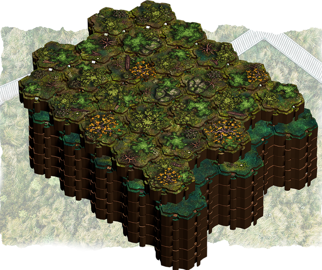 LORESCAPE TERRAIN TILES MARSHLAND (Pre-Order)