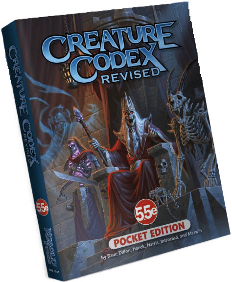 CREATURE CODEX REVISED POCKET EDITION HC (Pre-Order)