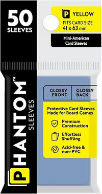 PHANTOM SLEEVES GLOSS YELLOW SIZE (41MM X 63MM) 50CT (Special Order)