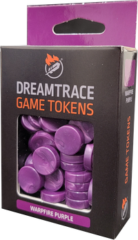 DREAMTRACE GAMING TOKENS: WARPFIRE PURPLE (Special Order)
