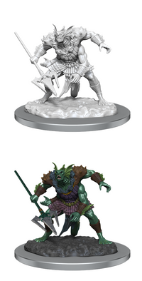 DND UNPAINTED MINIS WV20 SAHUAGIN BARON (Special Order)