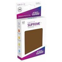UG SLEEVES SUPREME UX SMALL BROWN 60CT (Special Order)