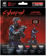 VALLEJO COLOR: CYBERPUNK RED LAWMEN SGT. SUOU (Special Order)
