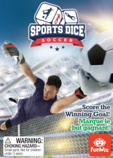 SPORTS DICE - SOCCER (Special Order)