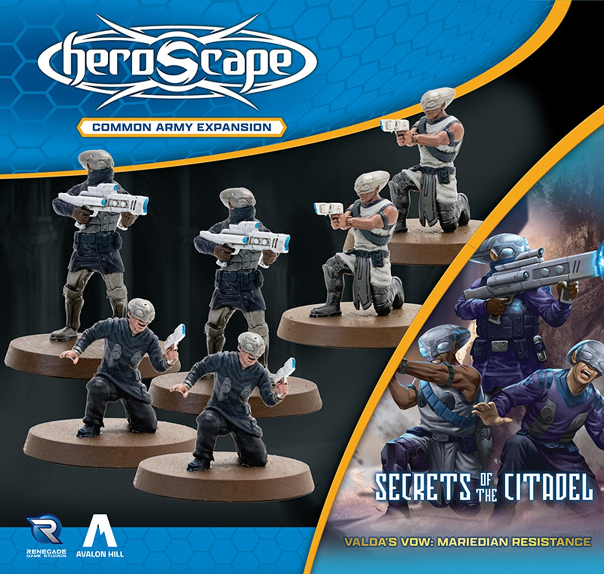 HEROSCAPE MARIEDIAN RESISTANCE FIGHTERS ARMY EXPANSION (Pre-Order)