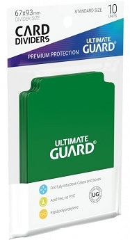 UG CARD DIVIDERS GREEN (Special Order)