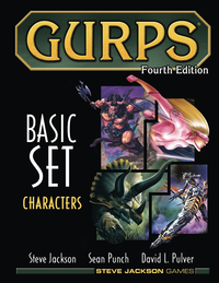GURPS 4E BASIC SET: CHARACTERS (Special Order)