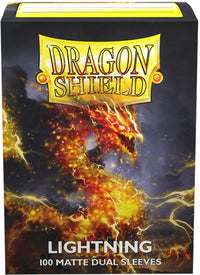 DRAGON SHIELD SLEEVES DUAL MATTE LIGHTNING 100CT (Special Order)