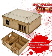 THE WALKING DEAD WOODBURY HOUSE A SCENERY (Special Order)