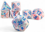 FESTIVE 7-DIE SET MEGA-HEDRAL POP ART/BLUE (Special Order)