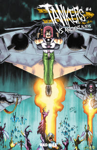 TANKERS VS ANCIENT ALIENS #4 (OF 4) CVR A RAPHAEL POOL (Special Order)