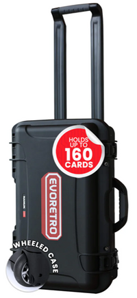 ER FORTRESS WHEELED CARD CASE HOLDS 160 GRADED SLABS (Special Order)