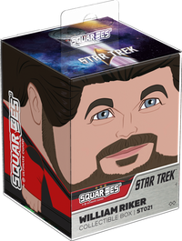 SQUAROES STAR TREK: THE NEXT GENERATION WV1 WILLIAM RIKER (Pre-Order)