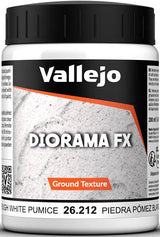 VALLEJO: DIORAMA GROUND TEXTURE WHITE PUMICE 200ML (Special Order)