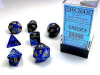 GEMINI 7-DIE SET BLACK-BLUE/GOLD (Special Order)