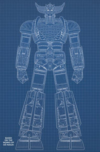 UFO ROBOT GRENDIZER #1 (OF 4) CVR E BLUEPRINT DENIS BAJRAM & BRICE COSSU VAR (Special Order)