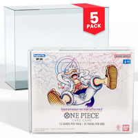 ER ONE PIECE BOOSTER BOX PET PROTECTORS (ENGLISH, OPP 4-6, 0.40MM) 5PK (Special Order)