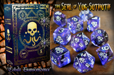 ELDER DICE SEAL OF YOG-SOTHOTH GLASS/WAX 10-DICE (Special Order)