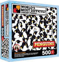 PENGUINS 500 PIECE PUZZLE DOUBLE SIDED (Special Order)