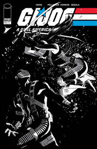 GI JOE A REAL AMERICAN HERO #331 CVR B LEE WEEKS B&W VARIANT (Special Order)