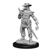 WIZKIDS UNPAINTED MINIS WV15 PLAGUE DOCTOR/CULTIST (Special Order)