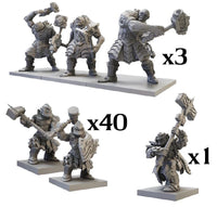 KINGS OF WAR RIFTFORGED ORC ARMY (Special Order)