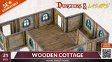 DUNGEONS AND LASERS WOODEN COTTAGE (Special Order)
