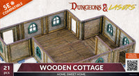 DUNGEONS AND LASERS WOODEN COTTAGE (Special Order)
