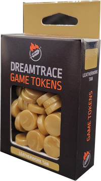 DREAMTRACE GAMING TOKENS: LEATHERWORK TAN (Special Order)