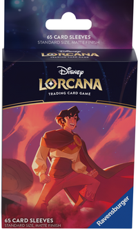 DISNEY LORCANA CARD SLEEVE SET 5 PACK B ALADDIN (Special Order)