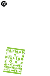 BATMAN: THE KILLING JOKE #1 FACSIMILE EDITION BLANK (Special Order)