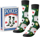 POKER SOCKS 6PC CDU (Special Order)