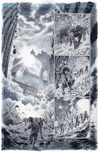 OLYMPUS SAGA: MEGALITH #1 (OF 4) CVR Y LEWIS LAROSA ORIGINAL ART EDITION 22 (Special Order)