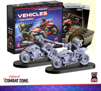 CYBERPUNK RED COMBAT ZONE YAIBA KUSANAGI CYBERCYCLE (Special Order)
