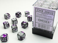 GEMINI 36D6 PURPLE-STEEL/WHITE 12MM (Special Order)