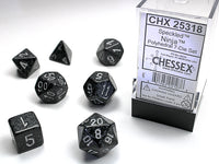 SPECKLED 7-DIE SET NINJA (Special Order)