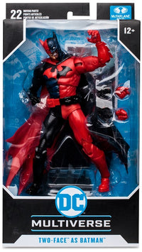 DC MULTIVERSE 7"-TWO-FACE AS BATMAN(BATMAN:REBORN) (Special Order)