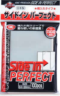 KMC PERFECT FIT SIDE-IN CLEAR SLEEVES 100CT (Special Order)