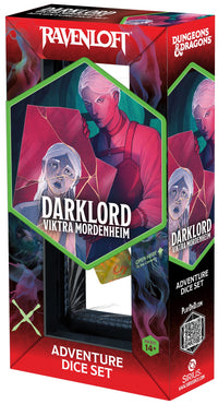 DND ADVENTURE DICE DARKLORD: VIKTRA MORDENHEIM 7-DIE SET (Special Order)
